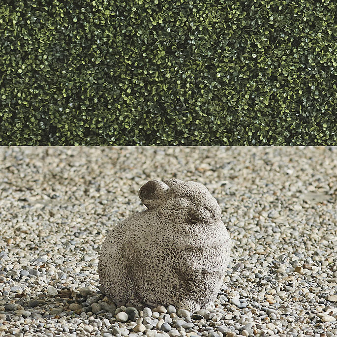 Outdoor Statuary Stone Bunny